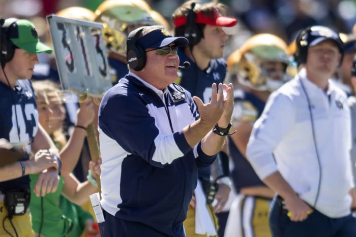 No. 7 Cincinnati (3-0) at No. 9 Notre Dame (4-0), 2:30 p.m., Saturday, NBC