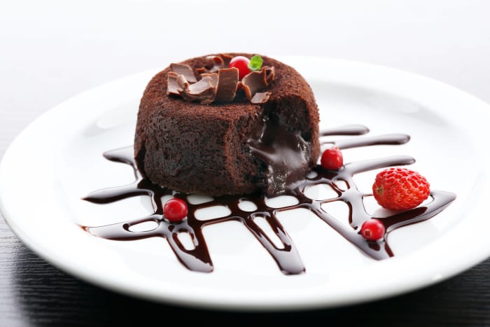 Chocolate lava cake