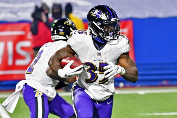 Gus Edwards, RB, Ravens