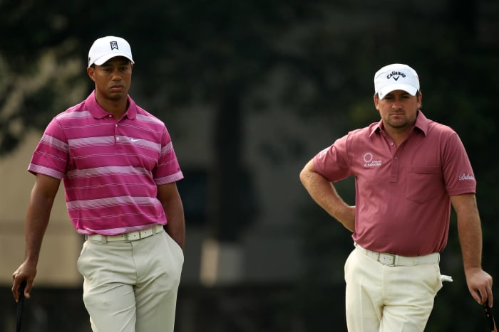 2010: Golfer Graeme McDowell on Tiger Woods