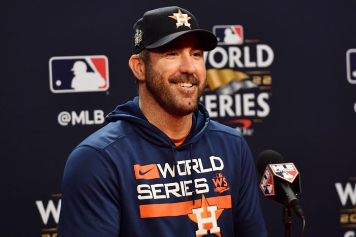 Justin Verlander 2017-2020, 2022 (21.5 WAR)