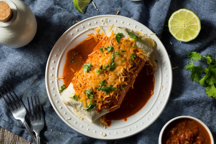 Smothered burritos