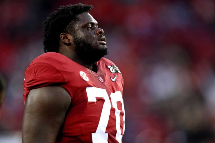 New Orleans Saints: Alex Leatherwood, OL, Alabama