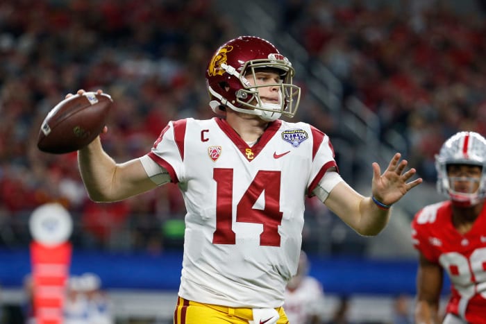 Cleveland Browns: Sam Darnold, QB, USC