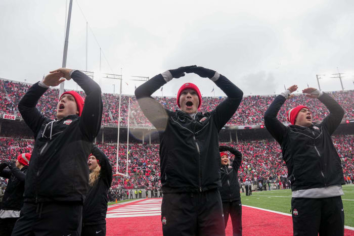 No. 2 Ohio State (10-0, 7-0 in Big Ten) at Maryland (6-4, 3-4 in Big Ten), 3:30 p.m., Saturday, ABC