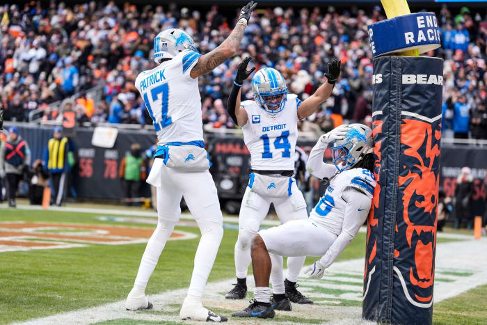 The entire Detroit Lions football team