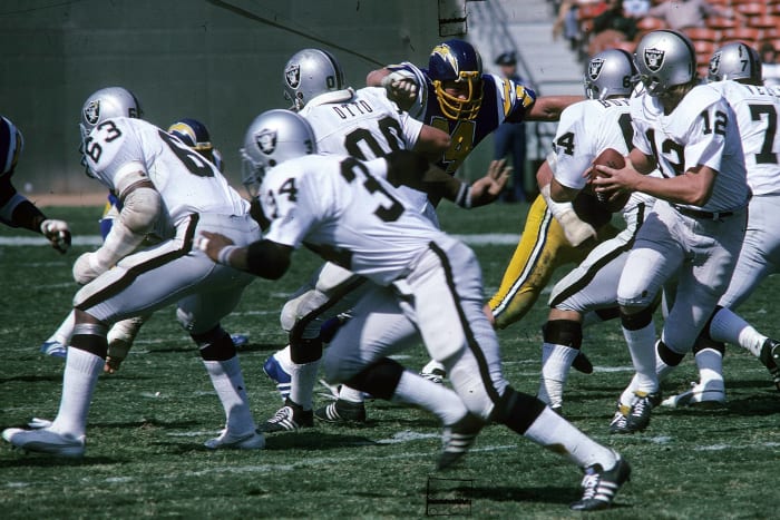 Raiders stumble their way to victory over San Diego with the Holy Roller