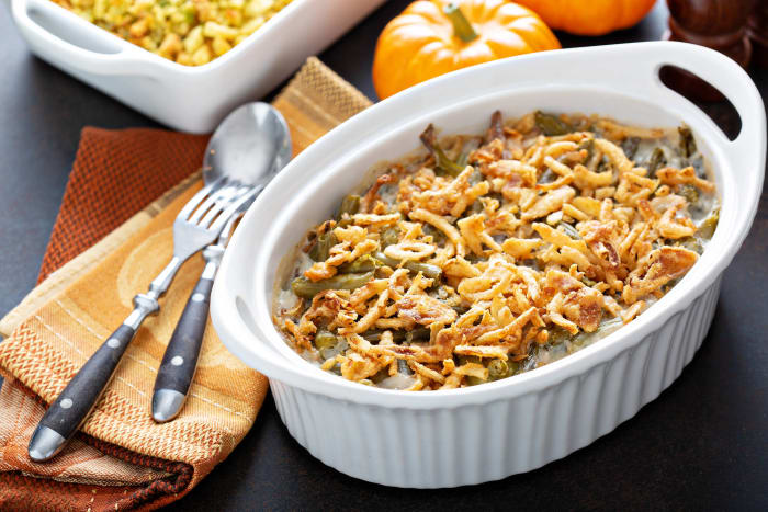 Classic green bean casserole