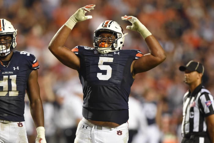 Defensive tackle: Derrick Brown, Auburn, Senior
