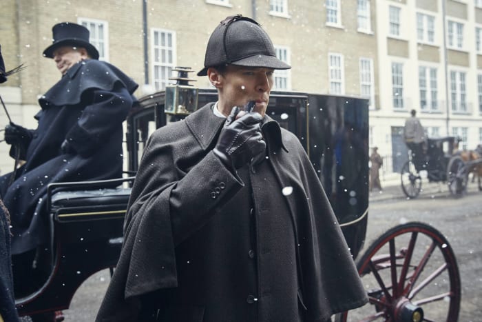 'Sherlock,' when Sherlock went back to Victorian England on a drug trip