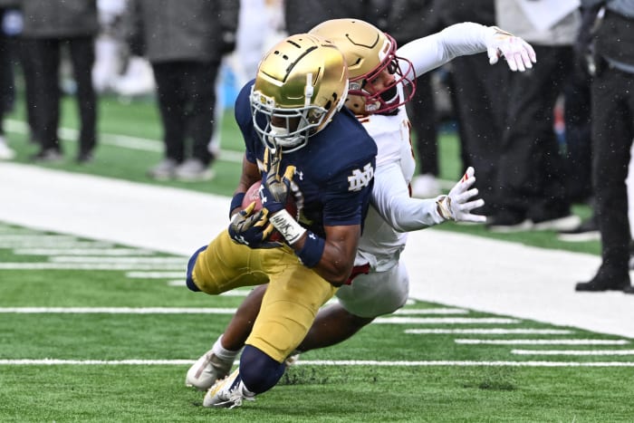 Benjamin Morrison, Cornerback, Notre Dame, Sophomore