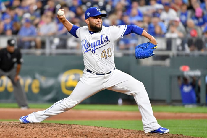 Kansas City Royals: Wade Davis, Kelvin Herrera, 38