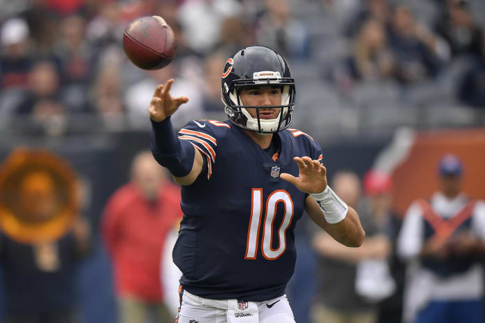 How Many Games will it take Mitchell Trubisky to throw his next 6 touchdown passes?