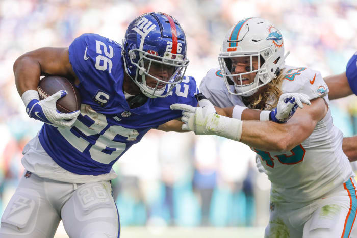 Barkley's career shows grim nature of modern RB