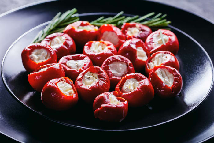 Stuffed cherry peppers