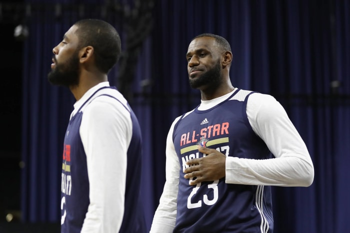 Kyrie Irving impresses LeBron James in 2014