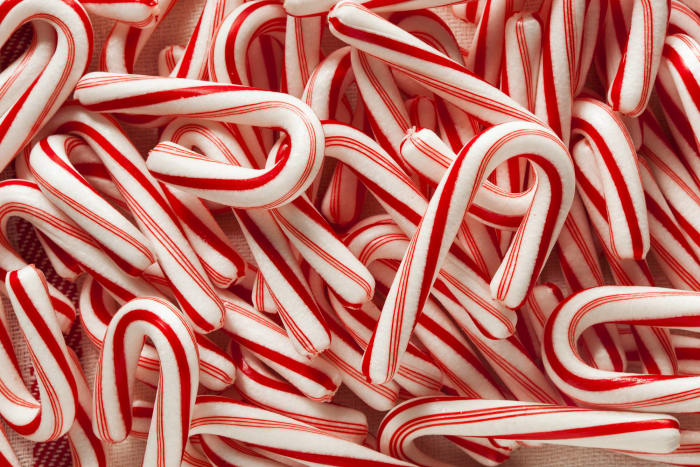 Candy canes - “It's Beginning to Look a Lot Like Christmas”