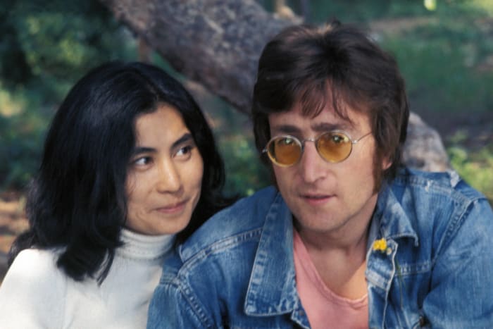 John Lennon and Yoko Ono