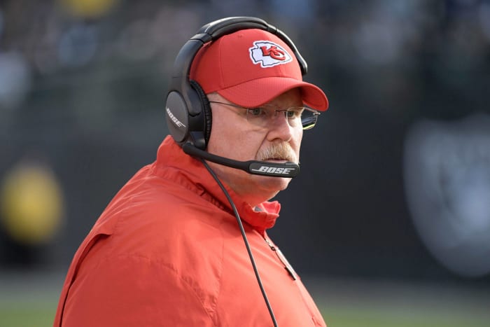 Andy Reid's playoff history