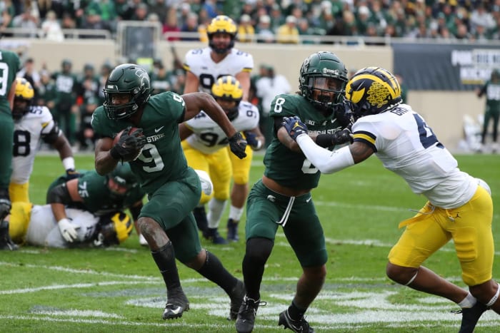 Oct. 28: No. 8 Michigan State 37, No. 6 Michigan 33