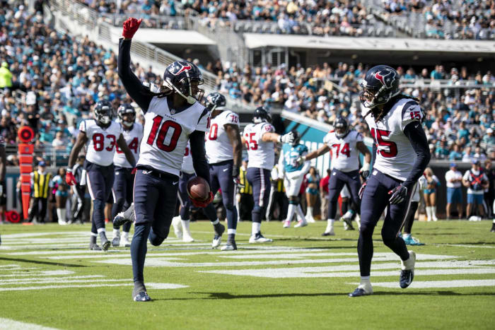 Will DeAndre Hopkins Score a touchdown in Week 12?