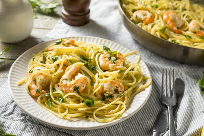 Shrimp scampi