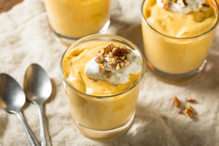 Budino di zucca alle spezie