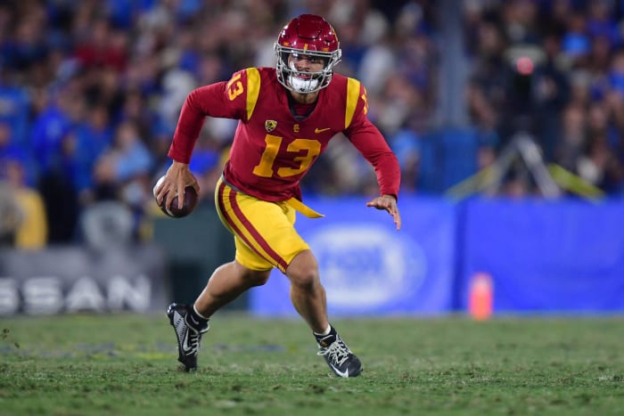 No. 15 Notre Dame (8-3) at No. 6 USC (10-1), 7:30 p.m., Saturday, ABC