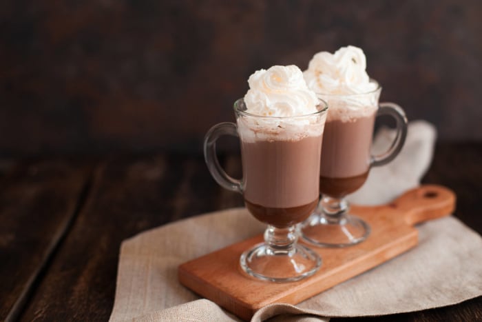 Have hot chocolate at Glacier Bargello
