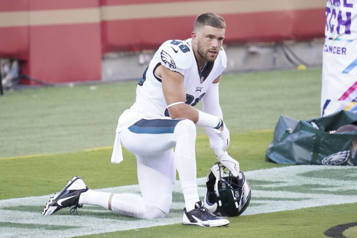 Wentz-Ertz disconnect clouds TE's Philly future