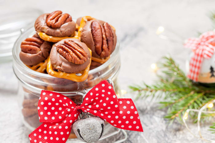 Cukierki Pecan Karmelowy Precel
