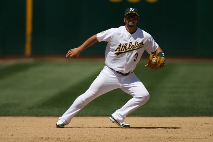 Eric Chavez Oakland Athletics 1973 Baseball Throwback Jersey