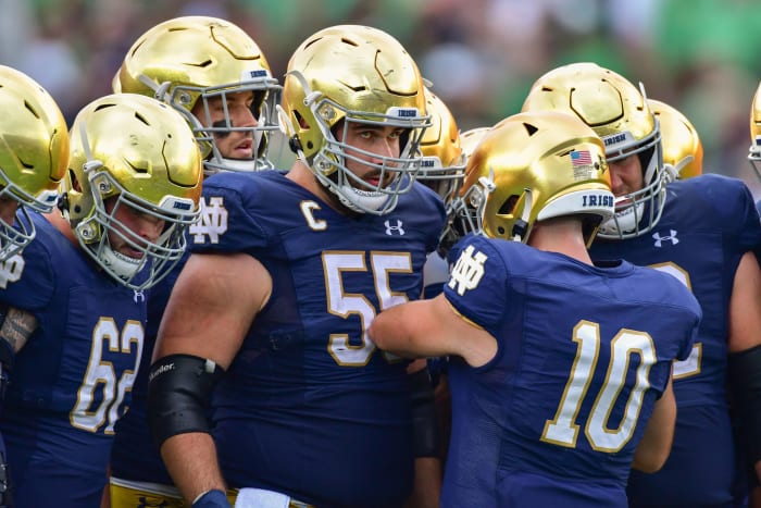 No. 14 Notre Dame (4-1) at Virginia Tech (3-1), 7:30 p.m., Saturday, ACC Network