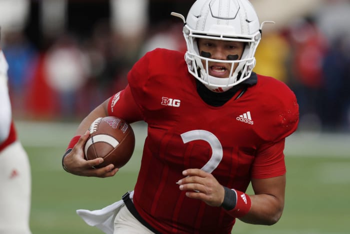Adrian Martinez, QB, Nebraska, Soph.