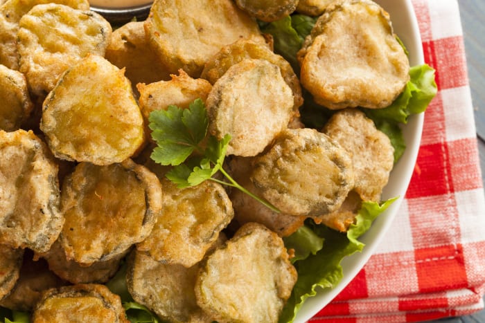 Fried pickles