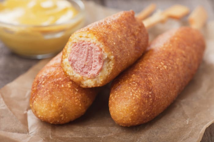 Corn dogs