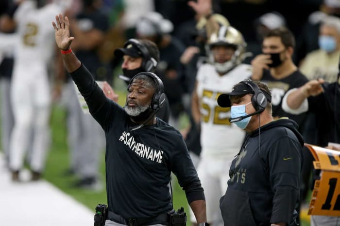 New Coordinator: Aaron Glenn, Lions defensive coordinator