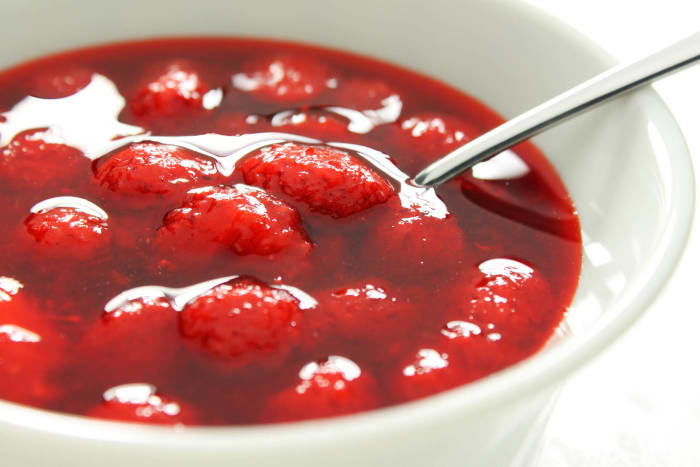 Strawberry sauce