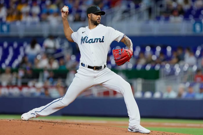 Sandy Alcantara 2022 All MLB First Team SP Rotation Miami Marlins