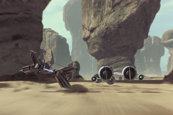 “Now this is pod racing!”