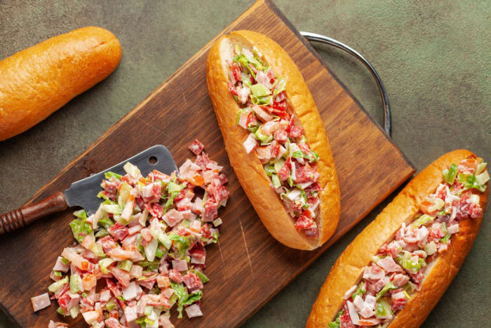 Chopped Italian sandwich