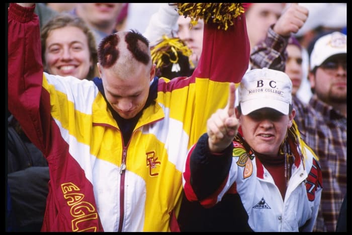 Boston College 41, Notre Dame 39, Nov. 20, 1993