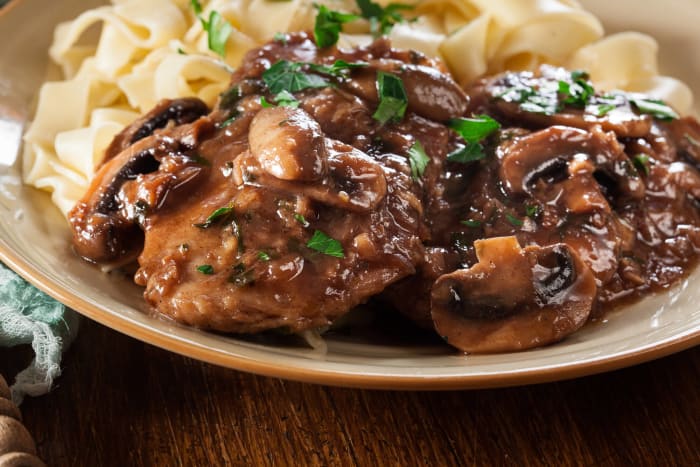 Chicken marsala