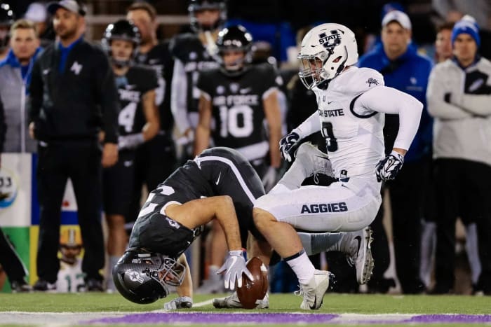 David Woodward, LB, Utah State