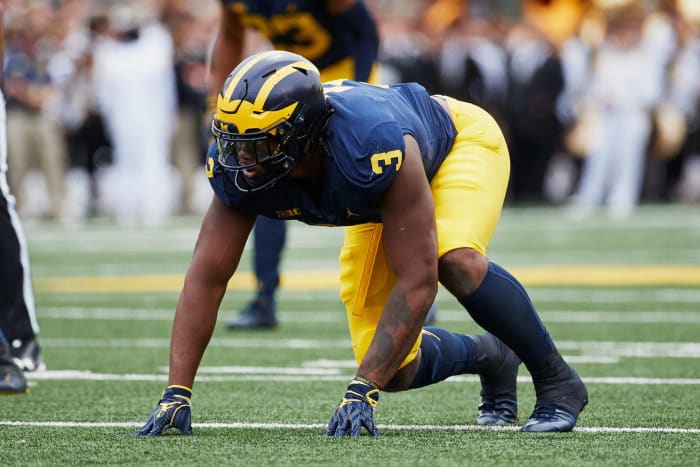 Green Bay Packers: Rashan Gary, DE, Michigan