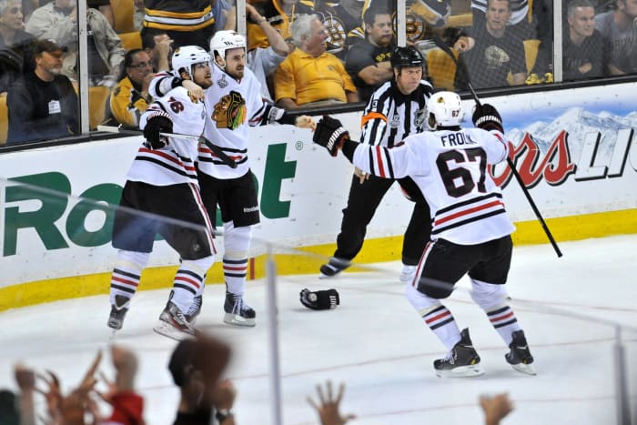 2013: Game 6, Chicago 3, Boston 2