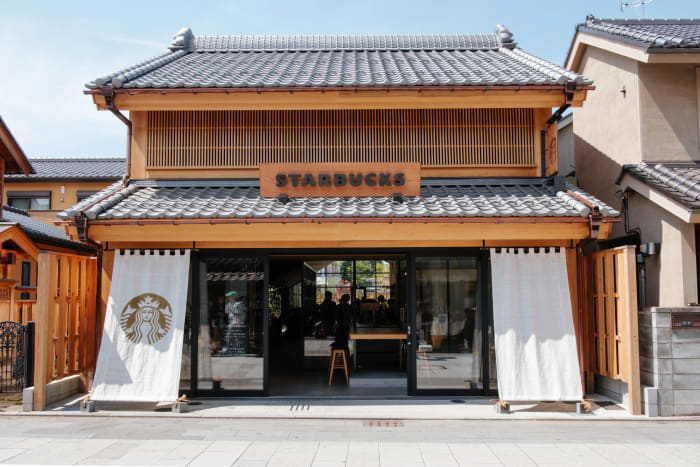 Starbucks expanded extremely quickly