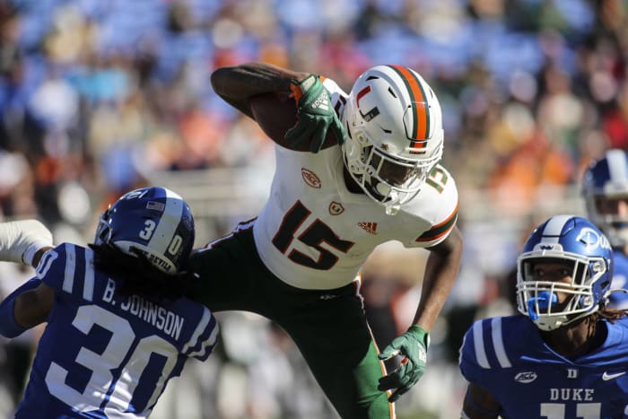 Sun Bowl: Miami, Fla. (7-5) vs. Washington State (7-5), El Paso, Texas, Dec. 31