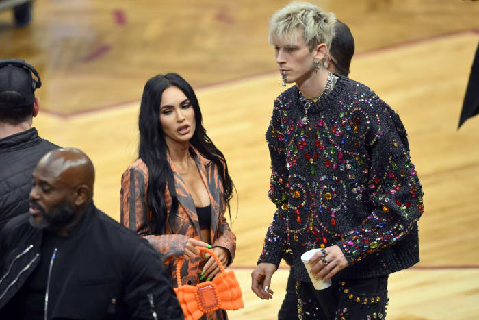 Machine Gun Kelly and Megan Fox