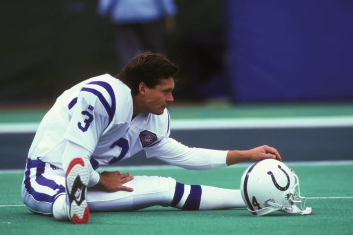 11 seasons: Indianapolis Colts: Dean Biasucci and Rohn Stark